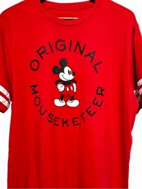 DISNEY Mickey Mouse Original Mouseketeer Varsity Tee Disney Parks XL